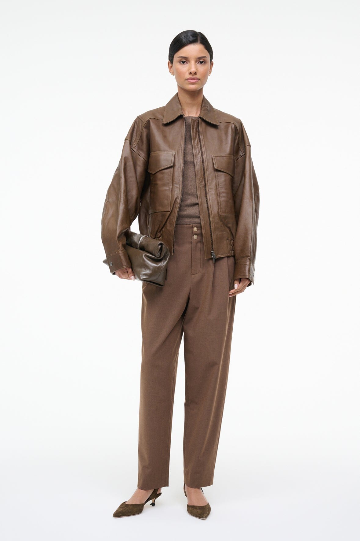 STAUD Sale Heath Pant Nutmeg