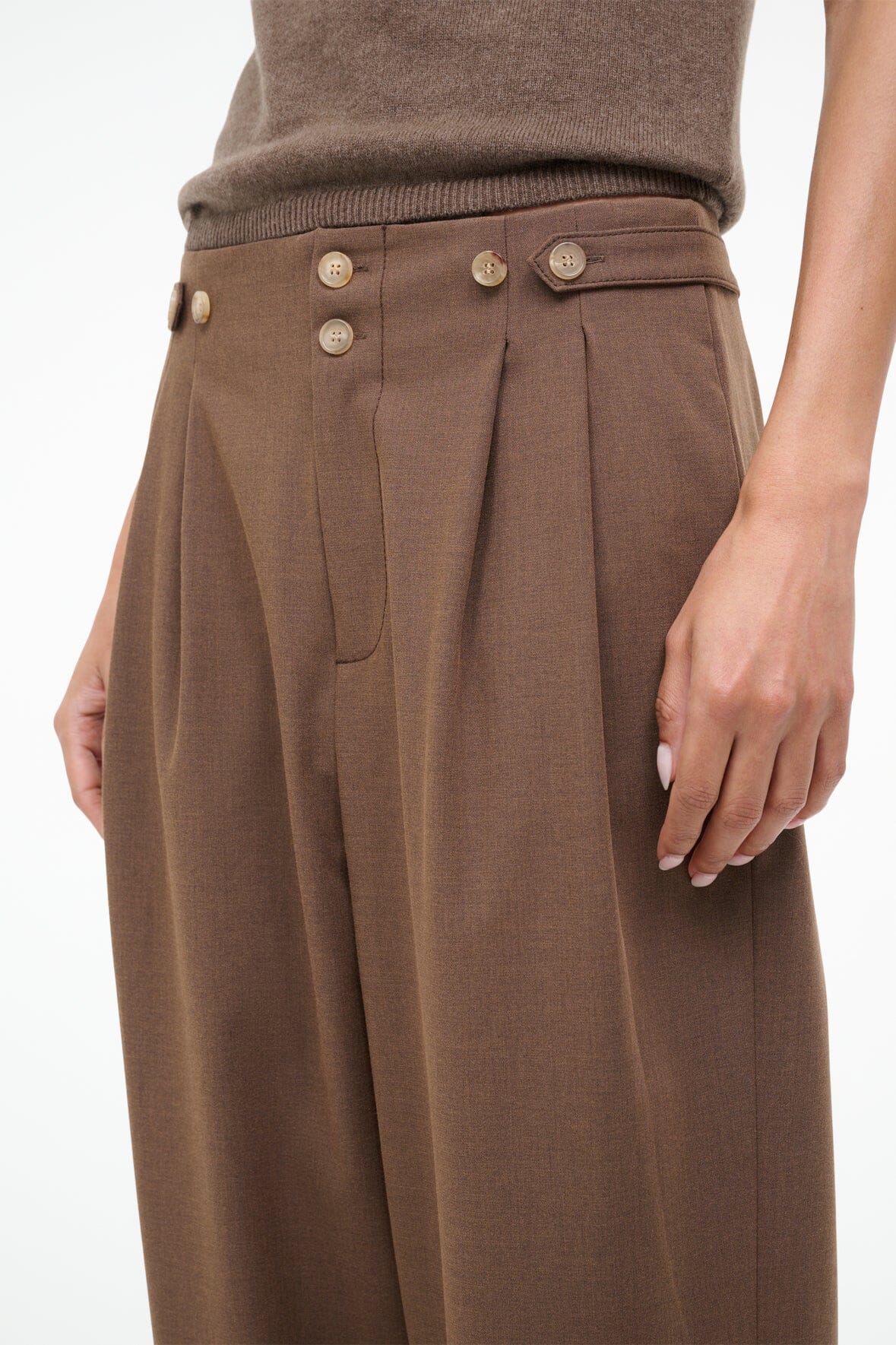 STAUD Sale Heath Pant Nutmeg