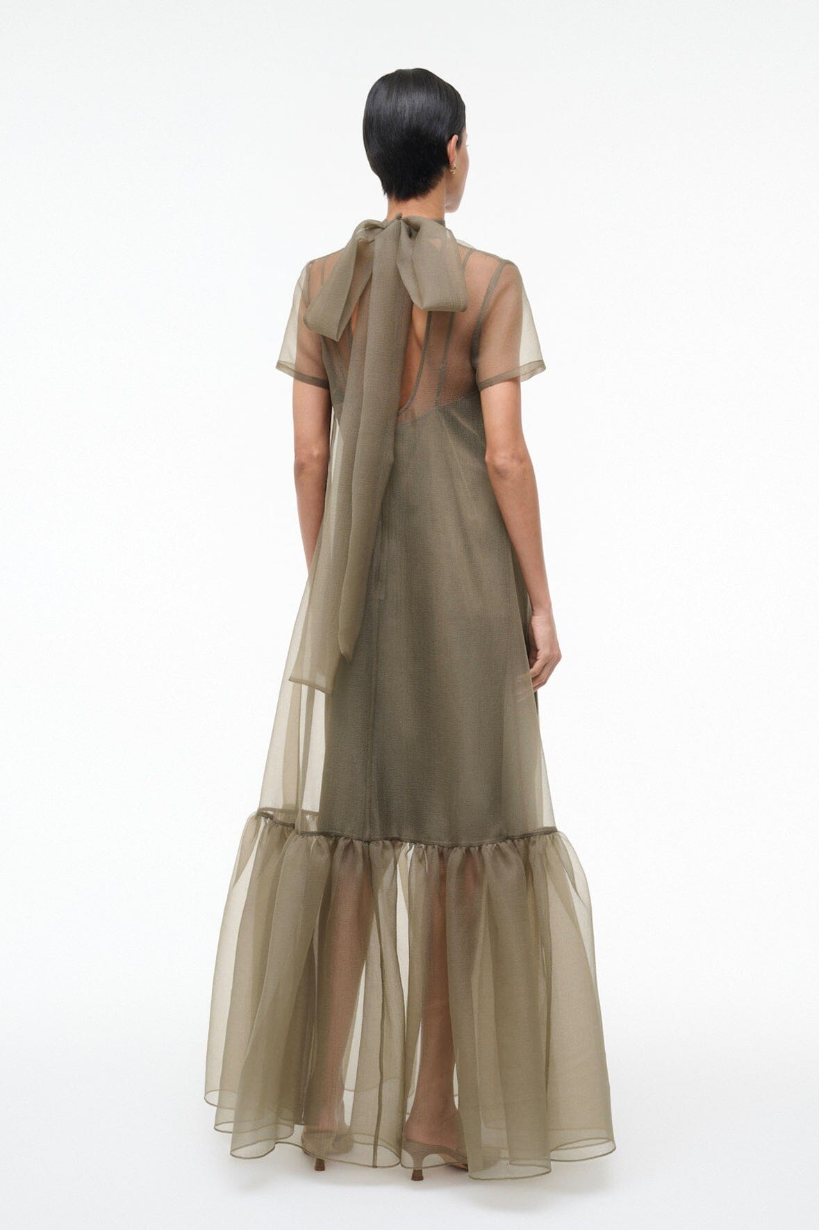 STAUD Sale Calluna Dress Thyme