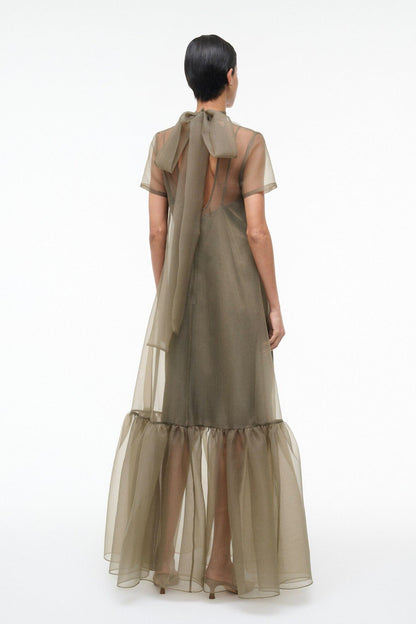 STAUD Sale Calluna Dress Thyme