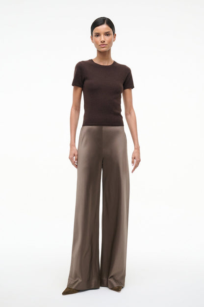 STAUD Sale Stroll Silk Pant Truffle