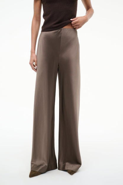 STAUD Sale Stroll Silk Pant Truffle