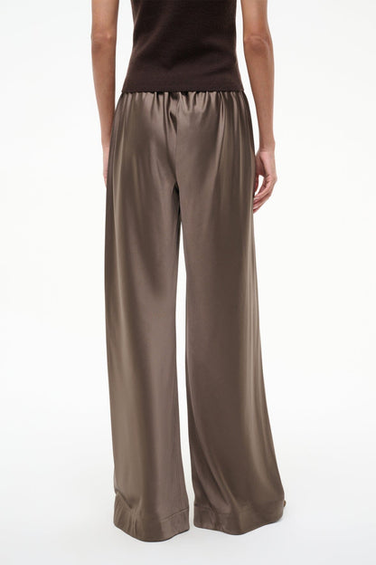 STAUD Sale Stroll Silk Pant Truffle