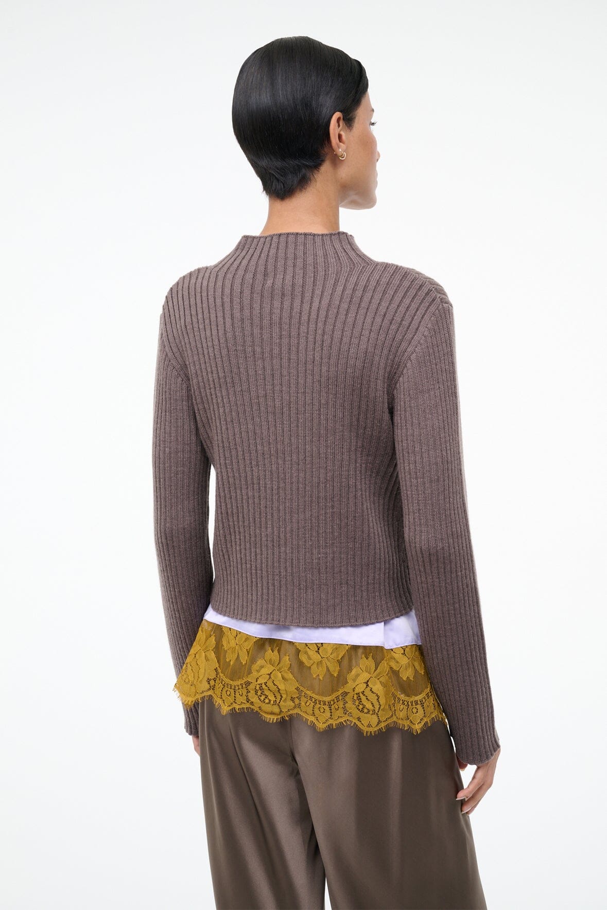STAUD Sale Willow Sweater Truffle