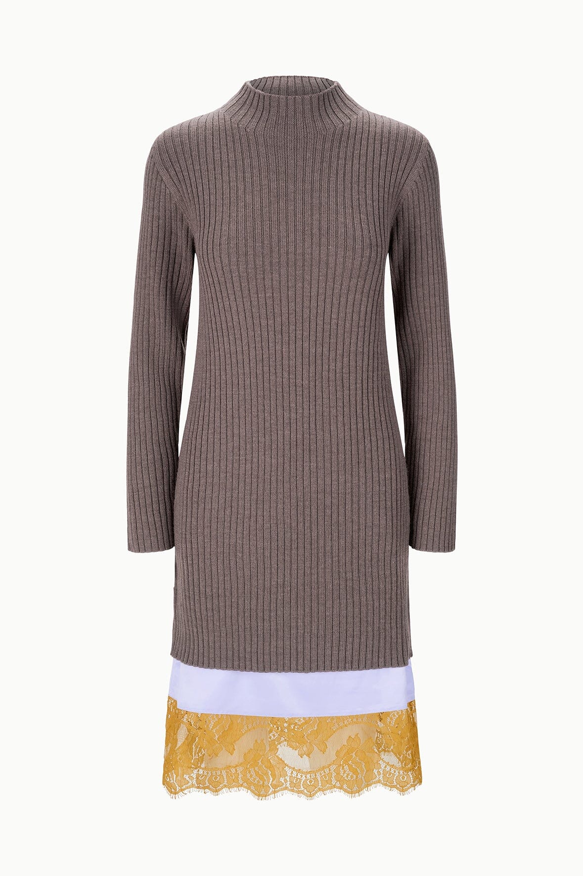STAUD Sale Willow Sweater Dress Truffle