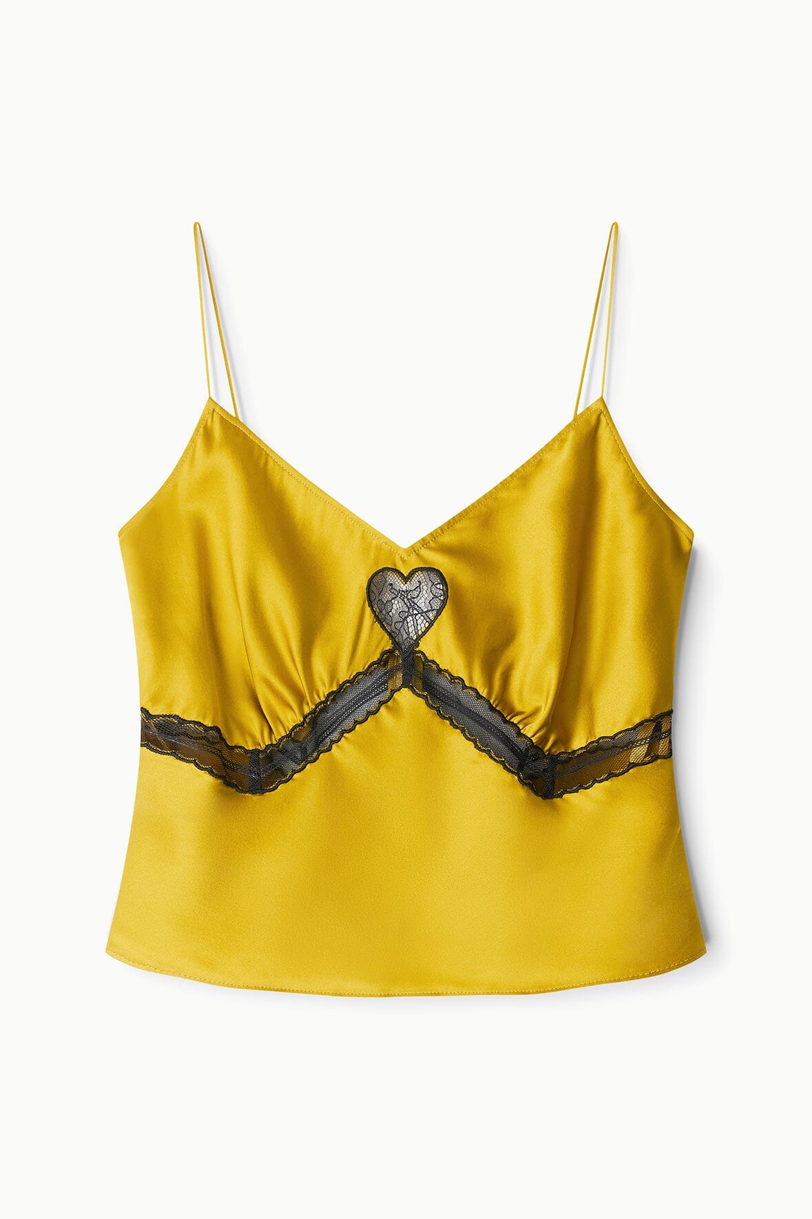 STAUD Sale Terra Silk Top Turmeric