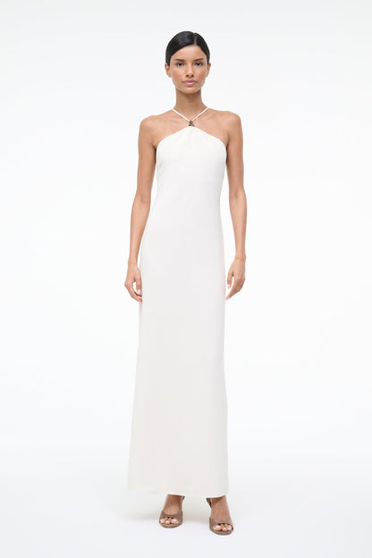 STAUD Sale Calla Dress Ivory