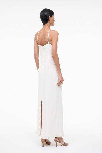 STAUD Sale Calla Dress Ivory