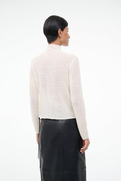 STAUD Sale Marianne Sweater Ivory