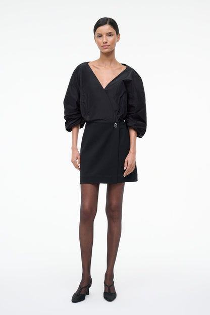 STAUD Sale Orion Mini Dress Black
