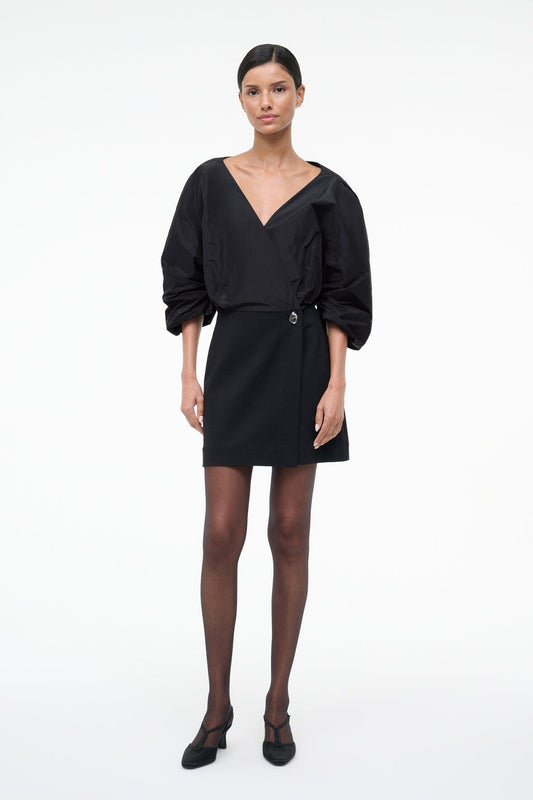 STAUD Sale Orion Mini Dress Black