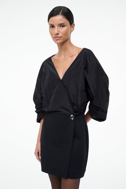 STAUD Sale Orion Mini Dress Black