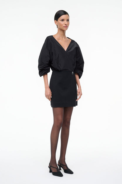 STAUD Sale Orion Mini Dress Black
