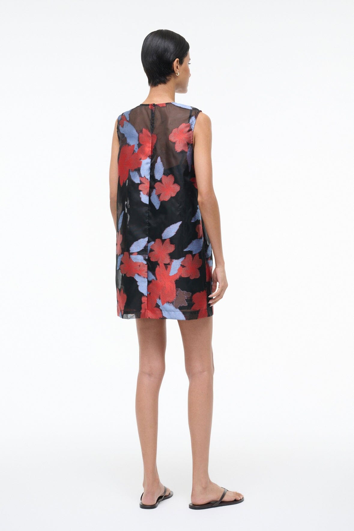 STAUD Sale Brea Dress Night Garden