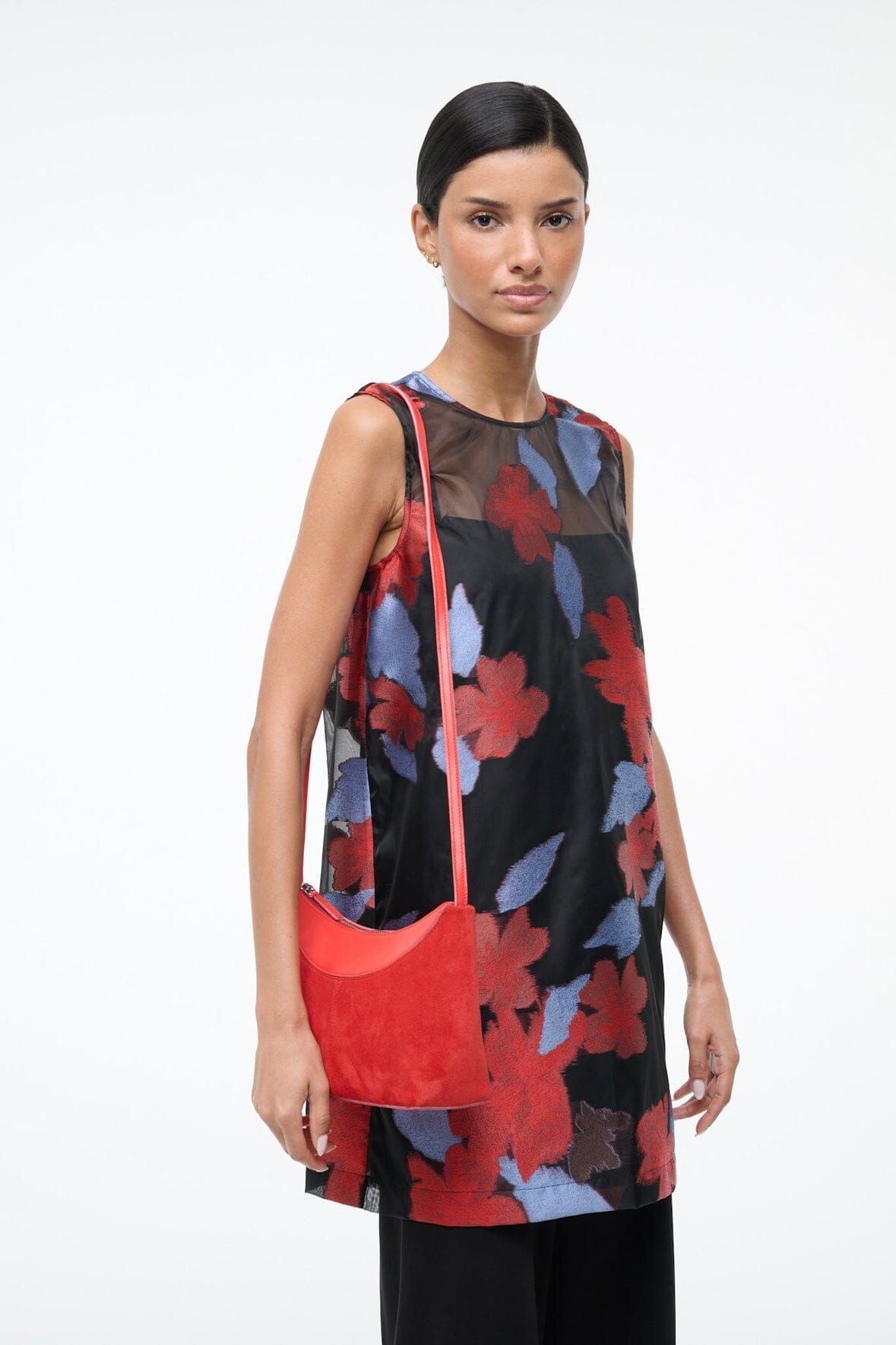 STAUD Sale Brea Dress Night Garden