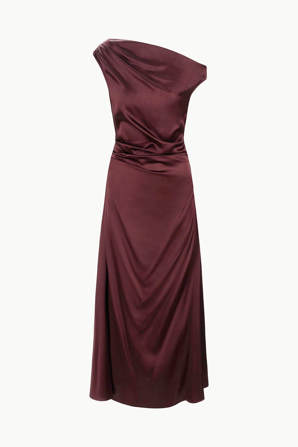 STAUD Clothing Phare Dress Merlot