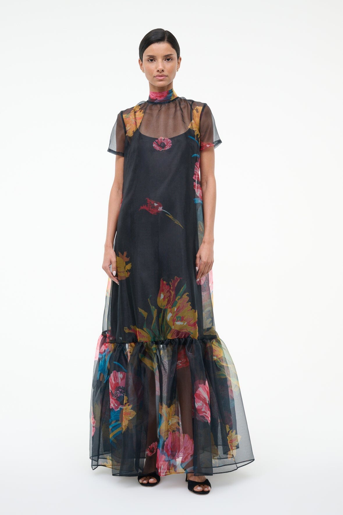STAUD Clothing Calluna Dress First Bloom Night