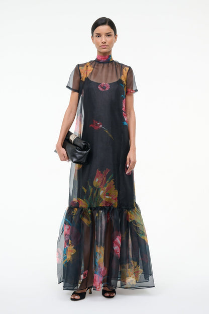 STAUD Clothing Calluna Dress First Bloom Night