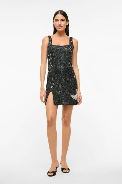 STAUD Clothing Le Sable Dress Starry Night