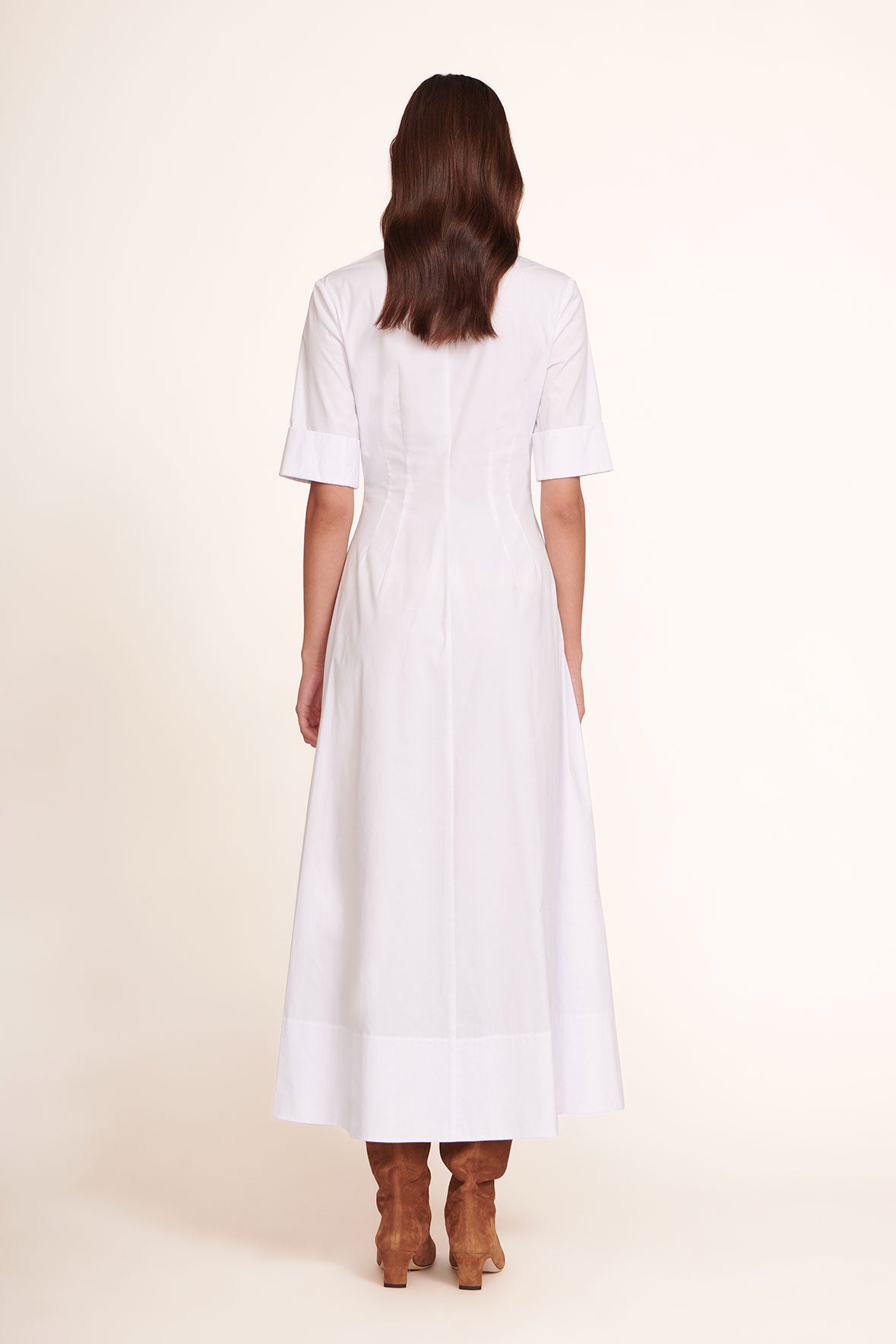 STAUD Clothing Joan Maxi Dress - White