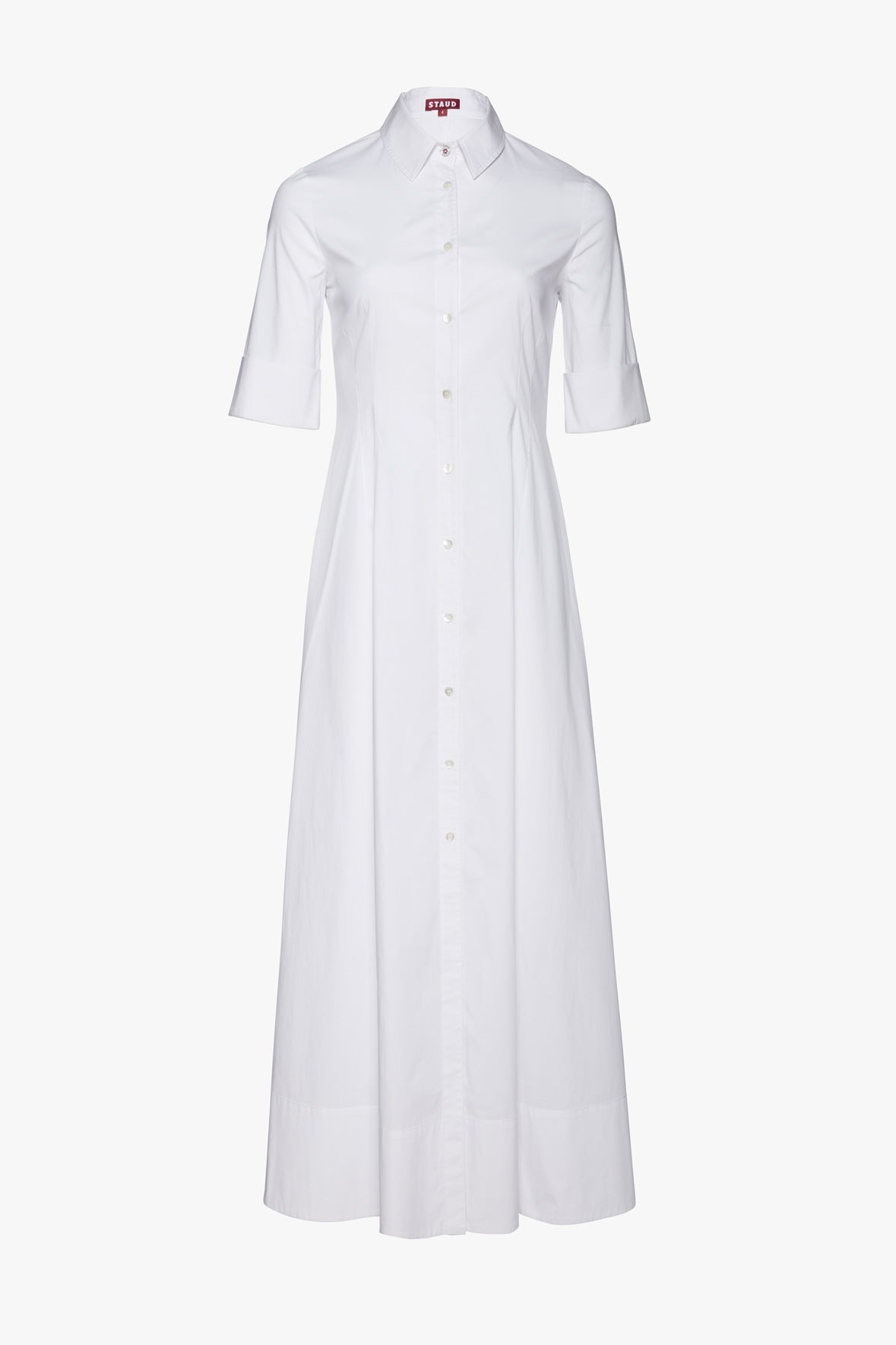 STAUD Clothing Joan Maxi Dress - White