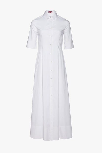 STAUD Clothing Joan Maxi Dress - White