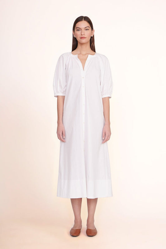 STAUD Clothing Vincent Dress - White
