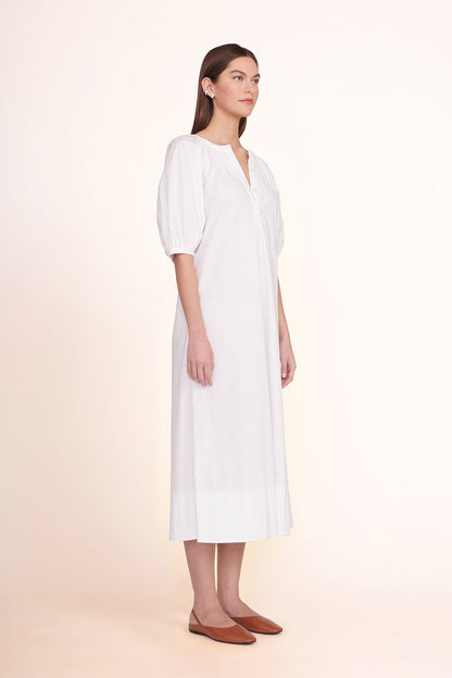 STAUD Clothing Vincent Dress - White