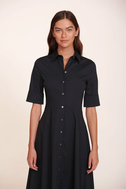 STAUD Clothing Joan Maxi Dress Black