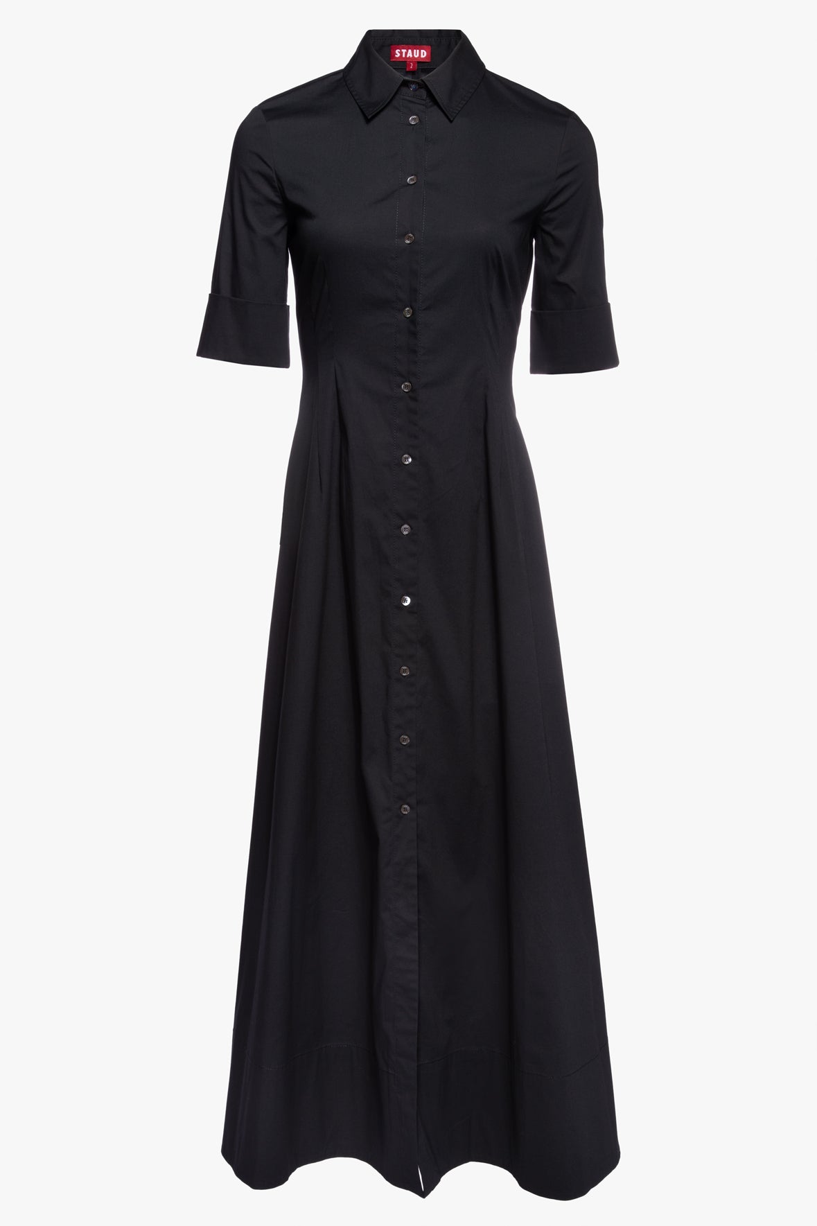 STAUD Clothing Joan Maxi Dress Black