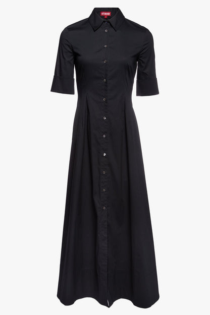 STAUD Clothing Joan Maxi Dress Black