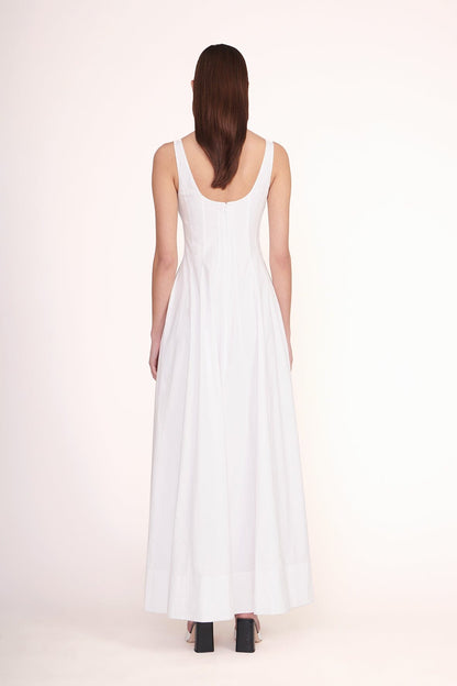 STAUD Clothing Wells Maxi Dress White