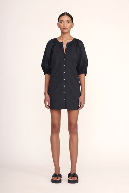 STAUD Clothing Mini Vincent Dress - Black
