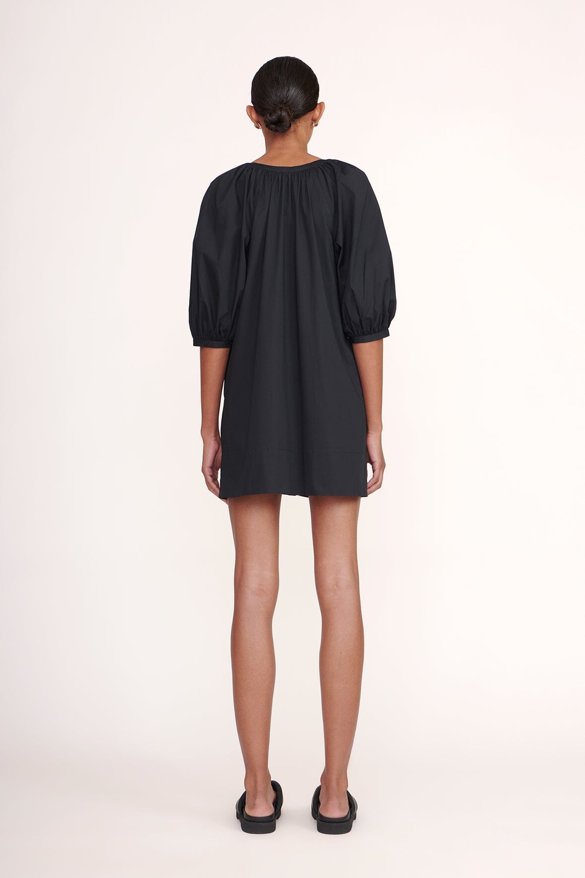 STAUD Clothing Mini Vincent Dress - Black