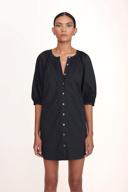 STAUD Clothing Mini Vincent Dress - Black
