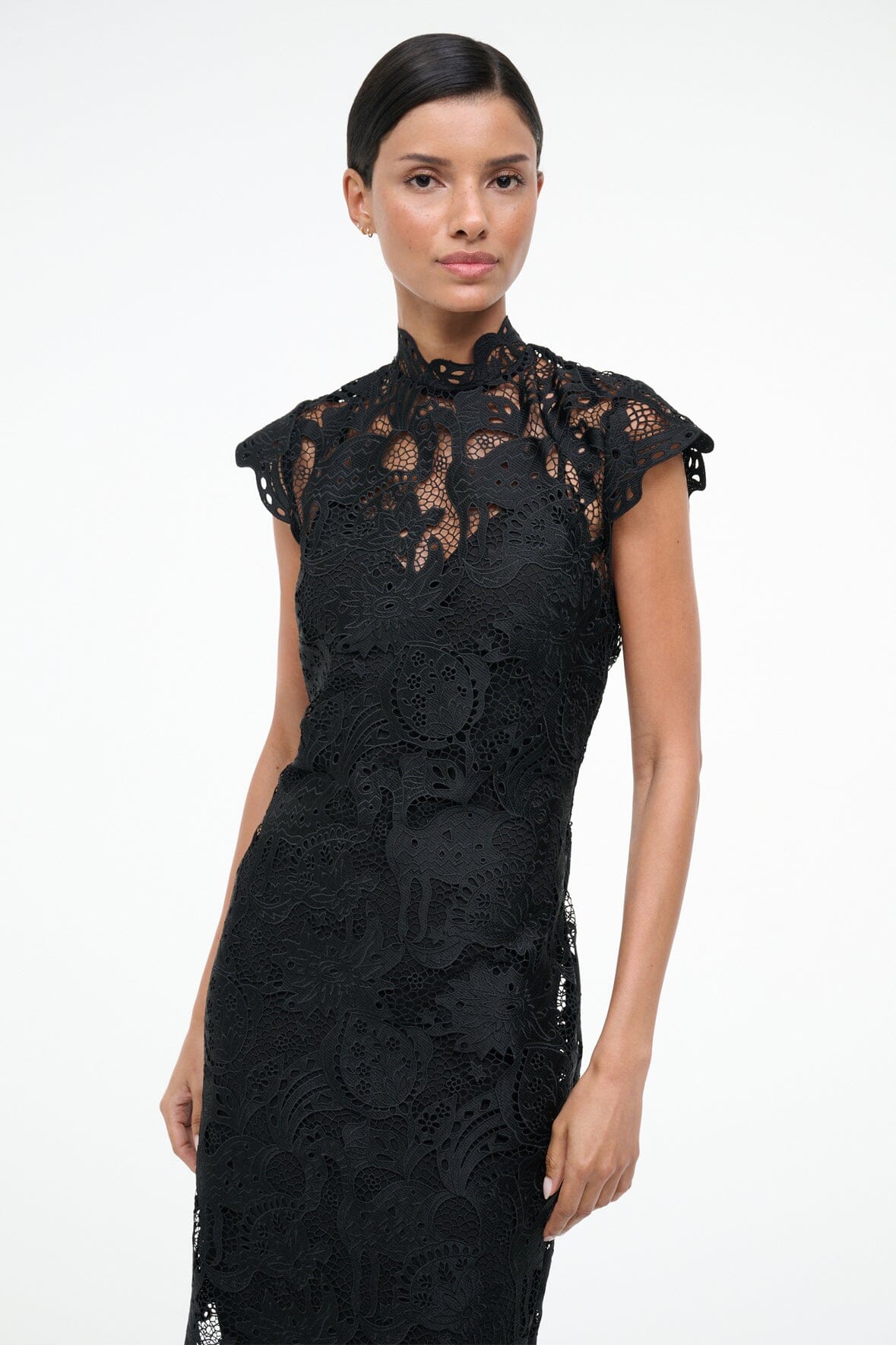 STAUD Sale Rosaline Dress Black