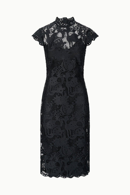 STAUD Sale Rosaline Dress Black