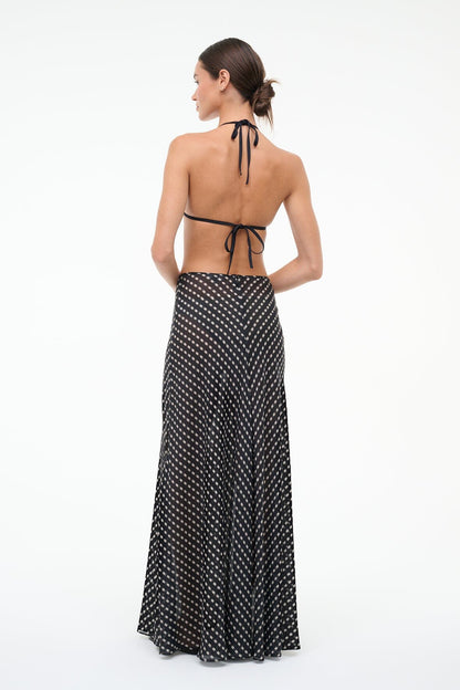 STAUD Sale Velma Skirt Black Geo