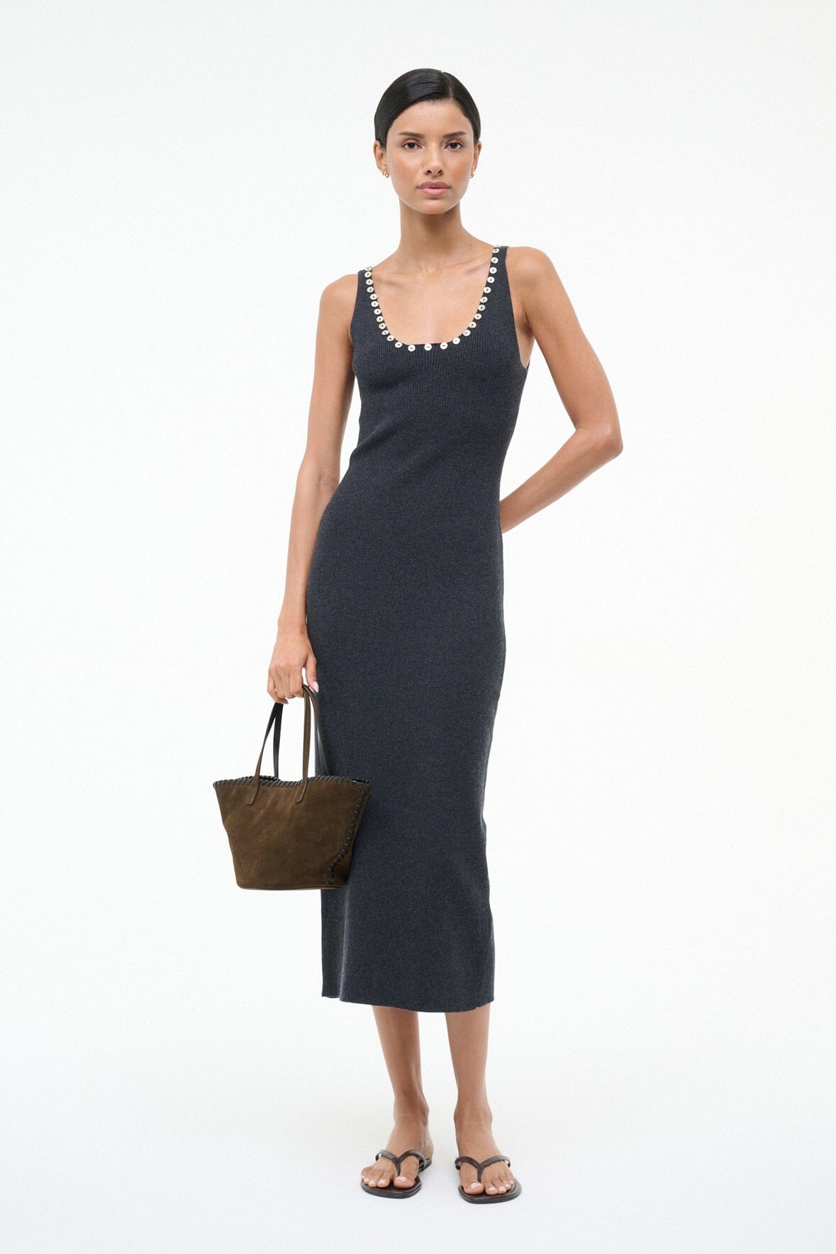STAUD Sale Neva Dress Nocturne