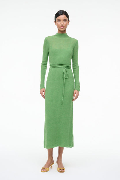 STAUD Sale Marianne Dress Leaf