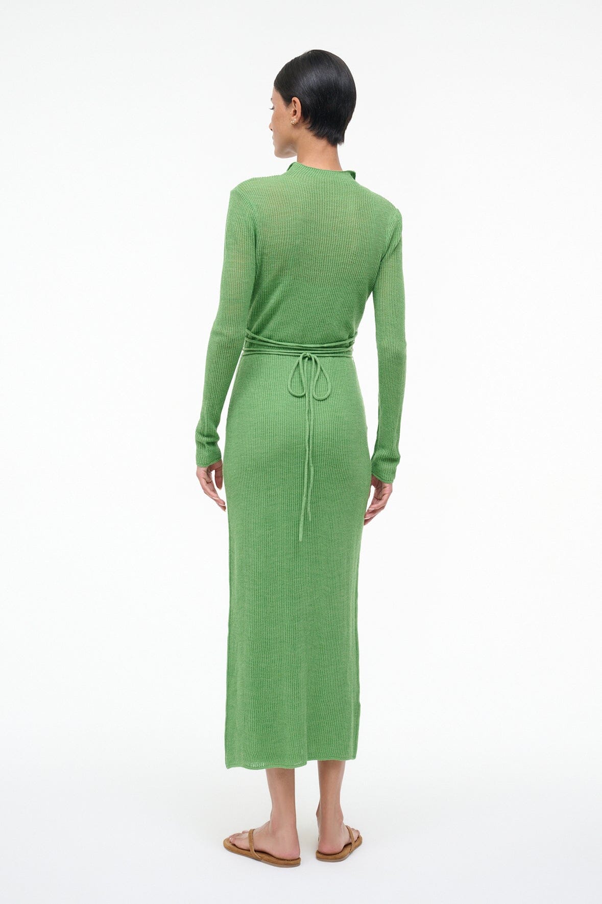 STAUD Sale Marianne Dress Leaf