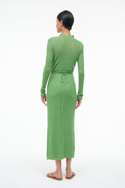 STAUD Sale Marianne Dress Leaf