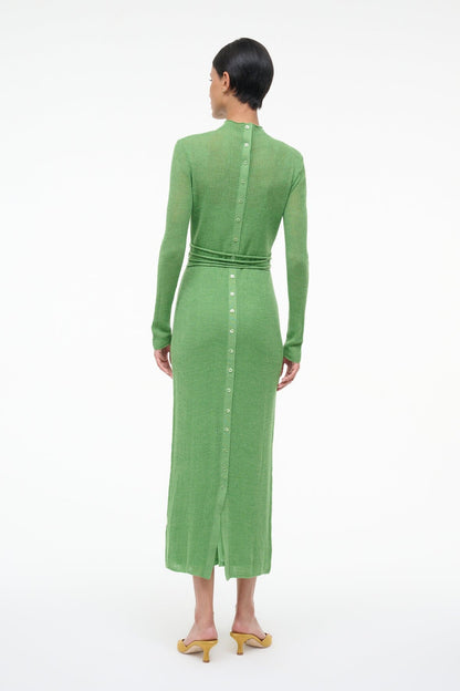 STAUD Sale Marianne Dress Leaf