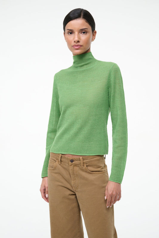 STAUD Sale Marianne Sweater Leaf