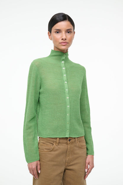 STAUD Sale Marianne Sweater Leaf