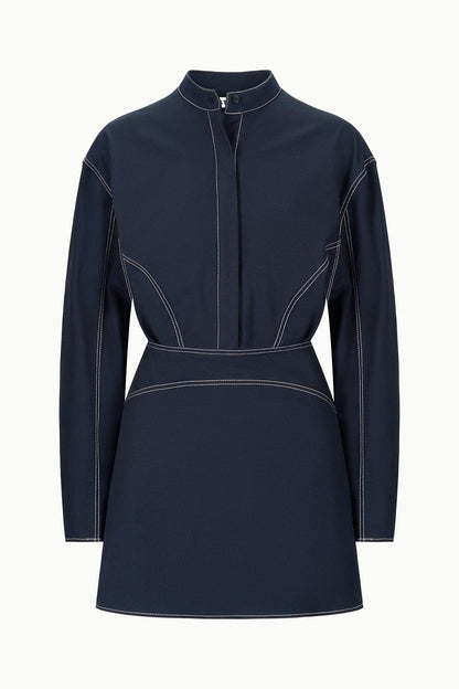 STAUD Sale Kiln Dress Navy