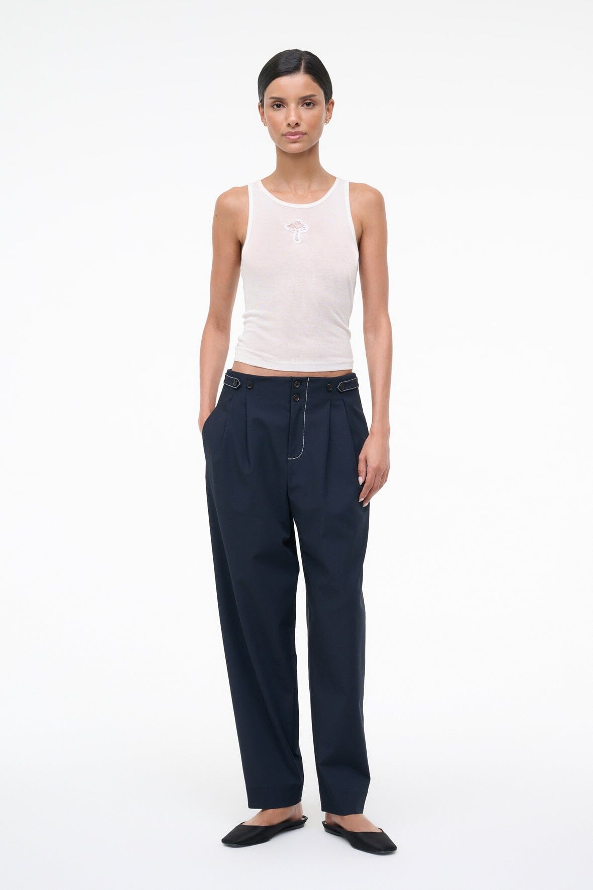 STAUD Sale Heath Pant Navy