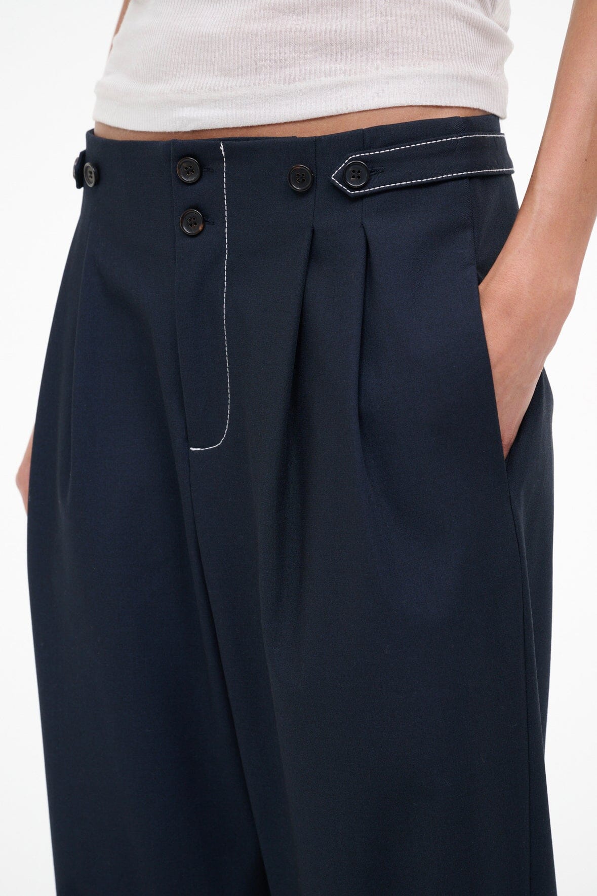 STAUD Sale Heath Pant Navy