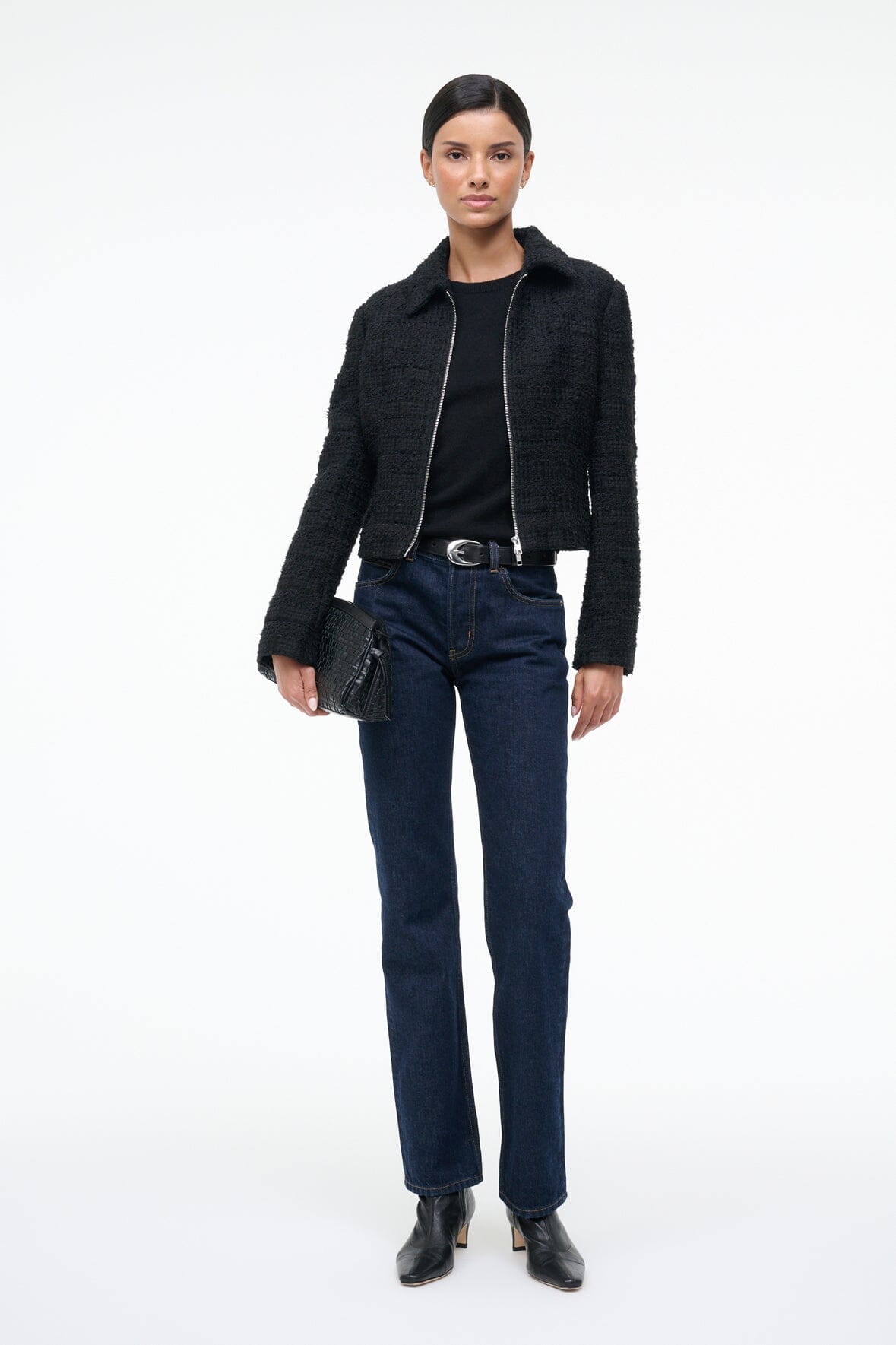 STAUD Sale Marino Jacket Black