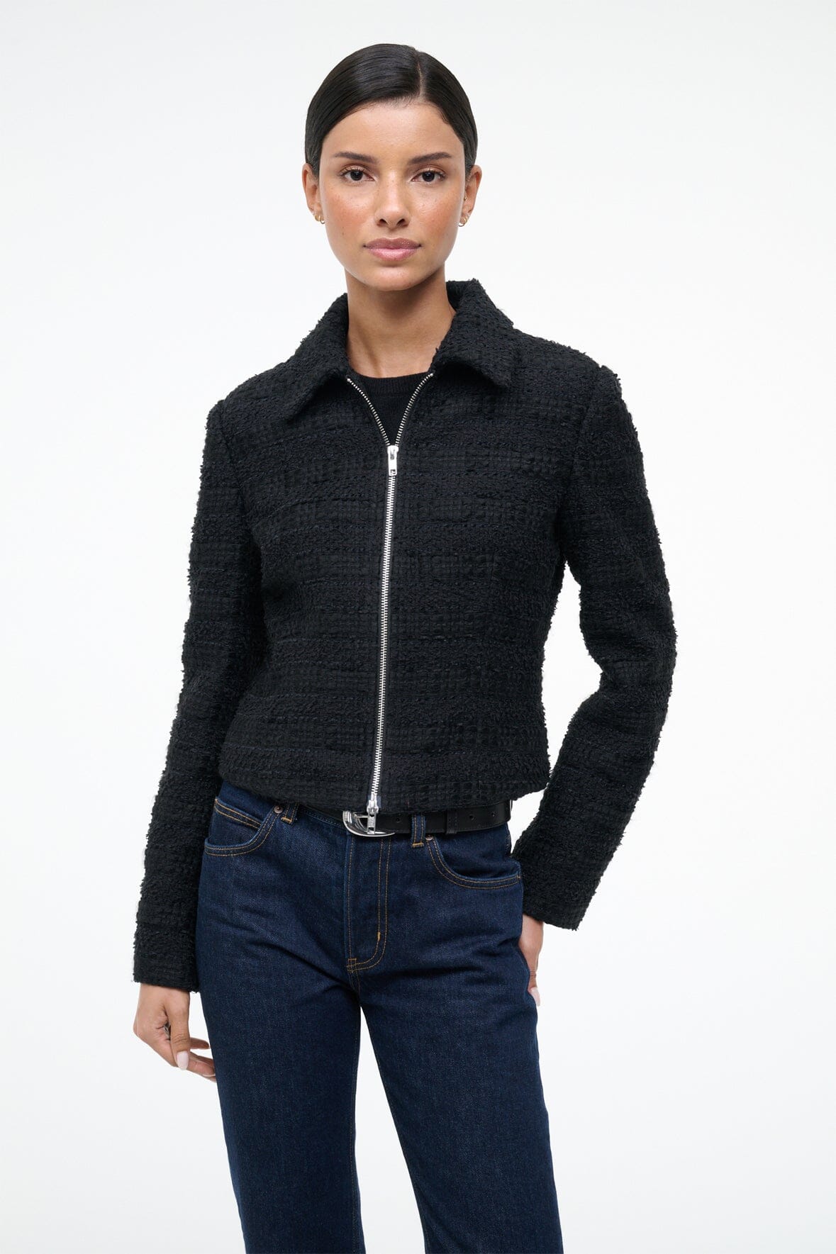 STAUD Sale Marino Jacket Black